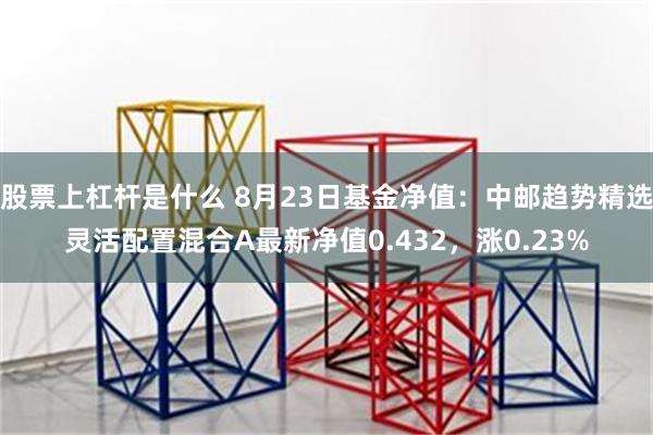 股票上杠杆是什么 8月23日基金净值：中邮趋势精选灵活配置混合A最新净值0.432，涨0.23%
