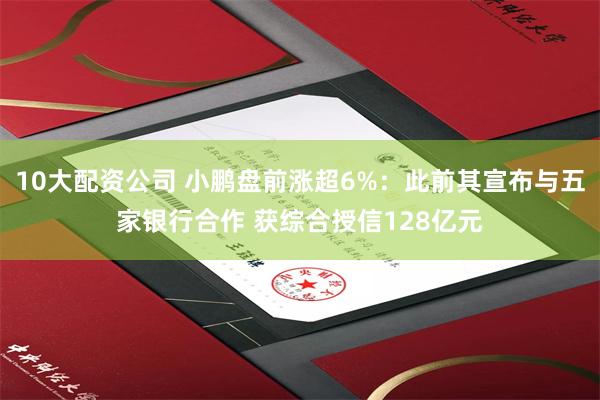 10大配资公司 小鹏盘前涨超6%：此前其宣布与五家银行合作 