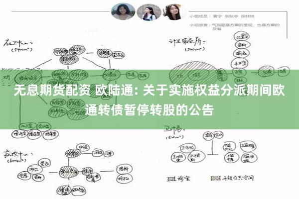 无息期货配资 欧陆通: 关于实施权益分派期间欧通转债暂停转股